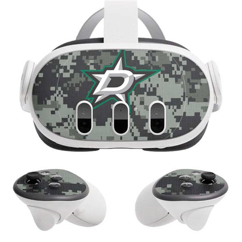 NHL Dallas Stars Camo Meta Quest 3 Skin