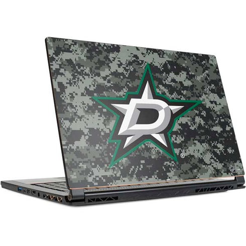 NHL Dallas Stars Camo MSI GS65 Stealth Laptop Skin