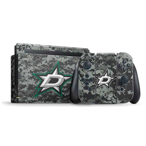 NHL Dallas Stars Camo Nintendo Switch Bundle Skin