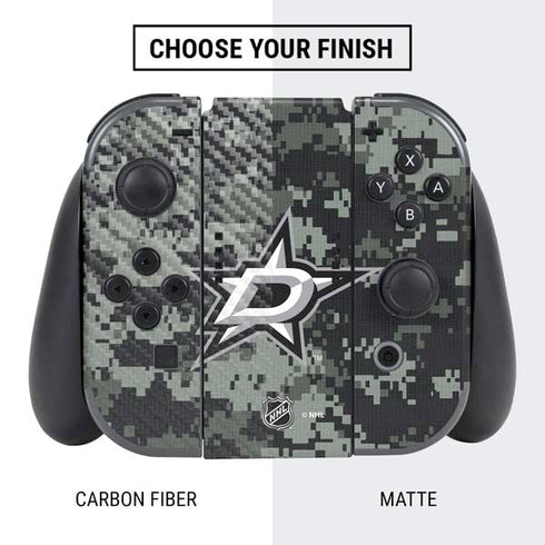 NHL Dallas Stars Camo Nintendo Switch Bundle Skin
