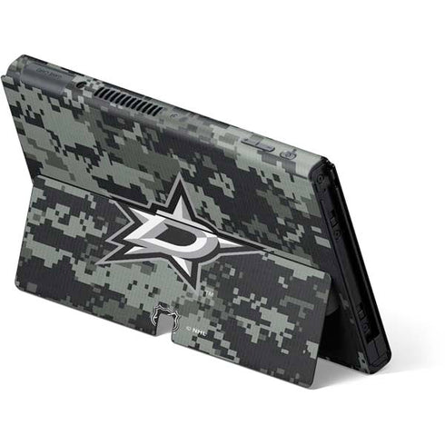 NHL Dallas Stars Camo Nintendo Switch OLED (2021) Skin