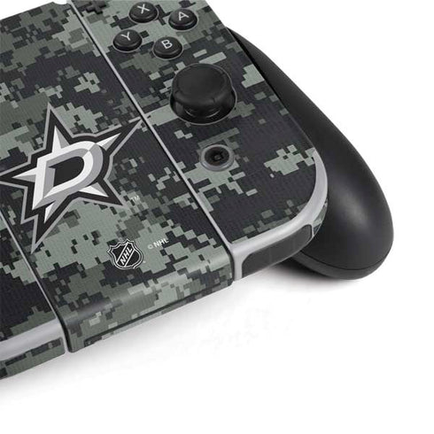 NHL Dallas Stars Camo Nintendo Switch OLED (2021) Skin