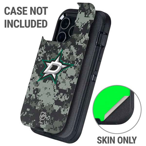 NHL Dallas Stars Camo Otterbox Defender iPhone Skin