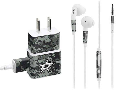 NHL Dallas Stars Camo Phone Charger Skin