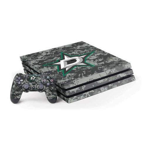 NHL Dallas Stars Camo PS4 Pro Bundle Skin