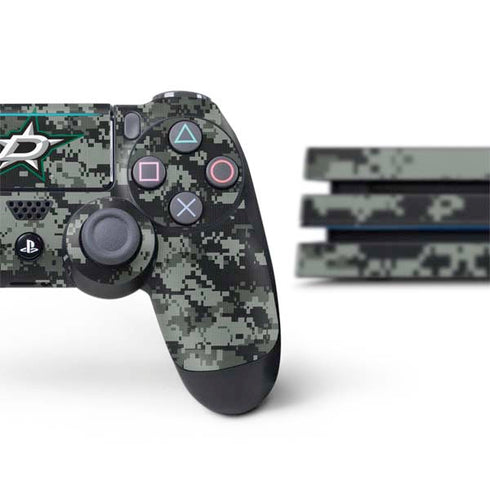 NHL Dallas Stars Camo PS4 Pro Bundle Skin