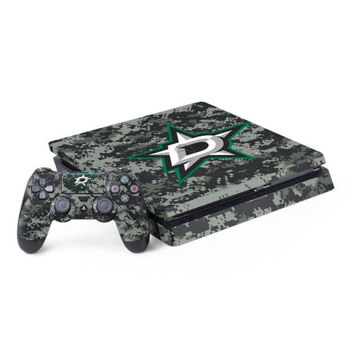 NHL Dallas Stars Camo PS4 Slim Bundle Skin