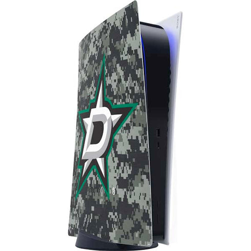 NHL Dallas Stars Camo PS5 Digital Edition Console Skin