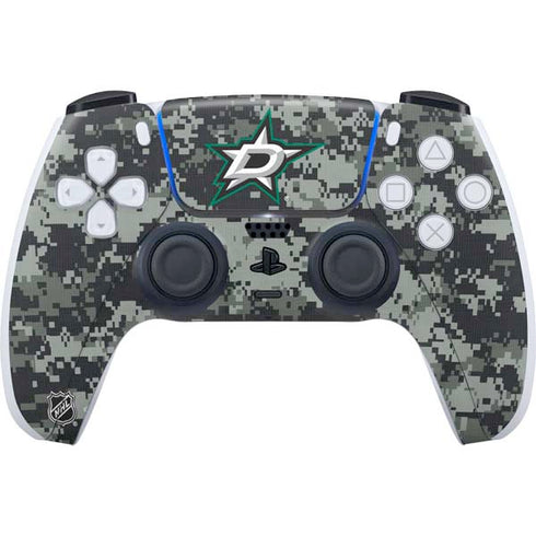 NHL Dallas Stars Camo PS5 Controller Skin