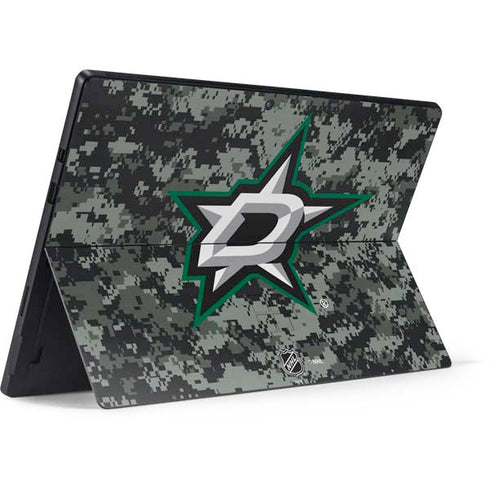NHL Dallas Stars Camo Surface Pro 7 Skin