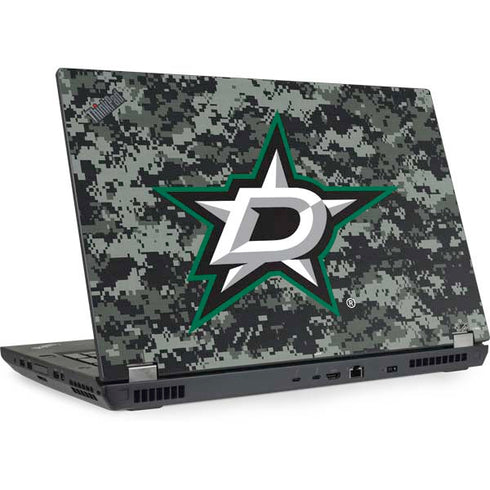 NHL Dallas Stars Camo Lenovo ThinkPad Skin