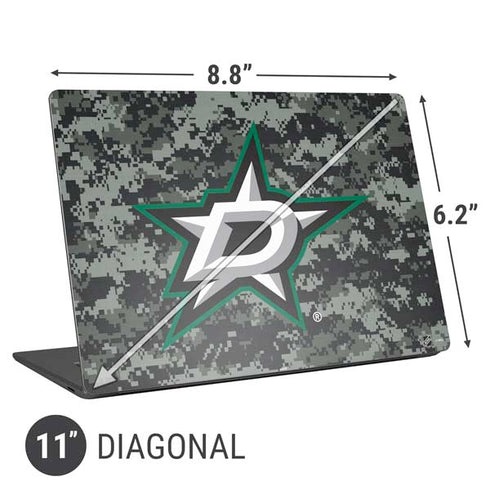 NHL Dallas Stars Camo Universal Laptop 11in (8.8 x 6.2in) Skin
