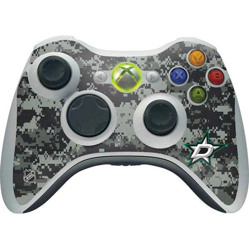 NHL Dallas Stars Camo Xbox 360 Wireless Controller Skin