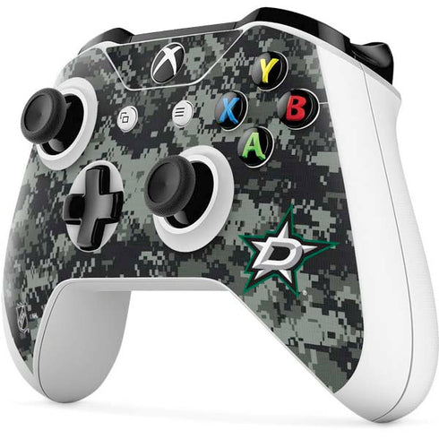 NHL Dallas Stars Camo Xbox One S All-Digital Edition Bundle Skin
