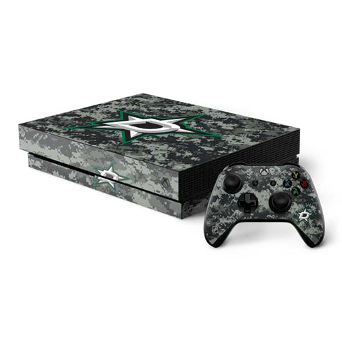 NHL Dallas Stars Camo Xbox One X Bundle Skin