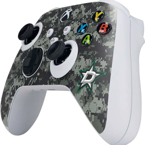 NHL Dallas Stars Camo Xbox Series S Controller Skin