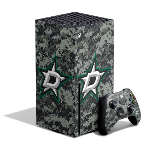 NHL Dallas Stars Camo Xbox Series X Bundle Skin