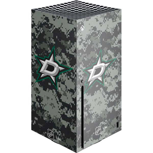 NHL Dallas Stars Camo Xbox Series X Console Skin