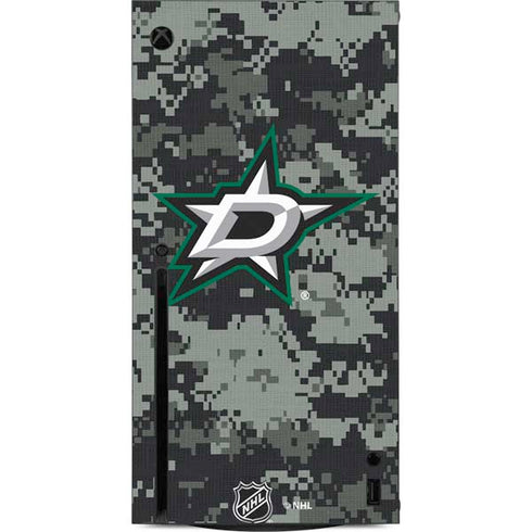 NHL Dallas Stars Camo Xbox Series X Console Skin