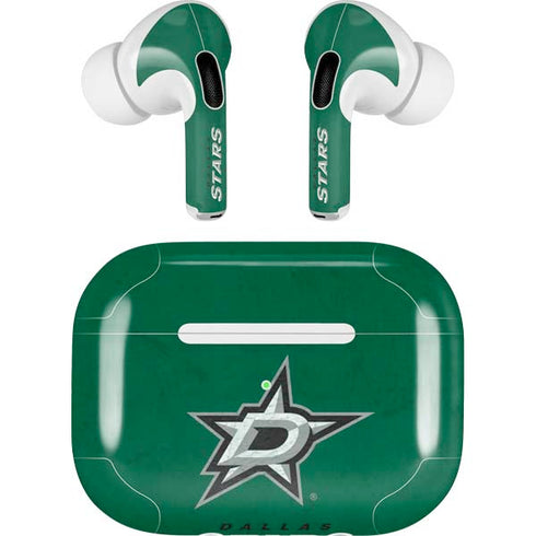 NHL Dallas Stars Distressed AirPods Pro 2nd Gen Skin
