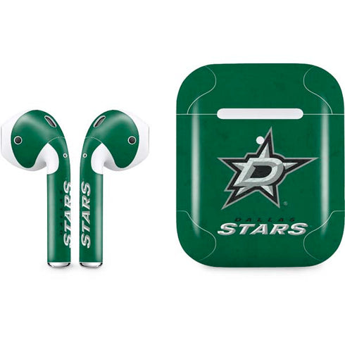NHL Dallas Stars Distressed Apple AirPods 2 Skin