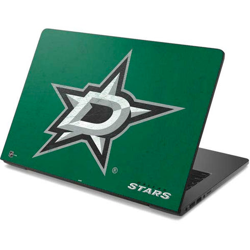 NHL Dallas Stars Distressed Dell Chromebook Skin