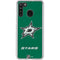 NHL Dallas Stars Distressed Galaxy A21 Clear Case