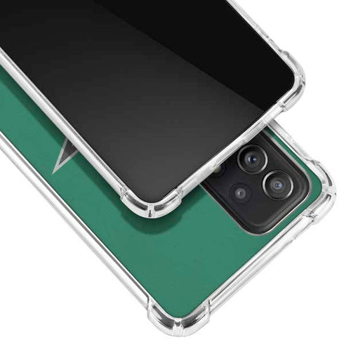 NHL Dallas Stars Distressed Galaxy A52 5G Clear Case