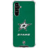 NHL Dallas Stars Distressed Galaxy A54 5G Clear Case
