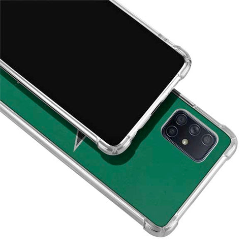 NHL Dallas Stars Distressed Galaxy A71 5G Clear Case