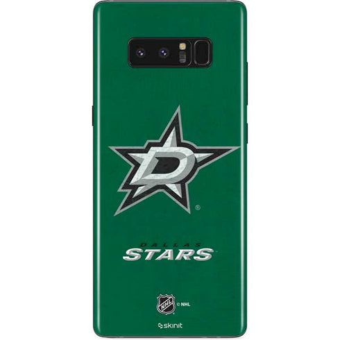 NHL Dallas Stars Distressed Galaxy Note 8 Skin