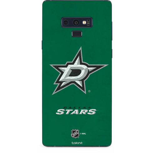 NHL Dallas Stars Distressed Galaxy Note 9 Skin