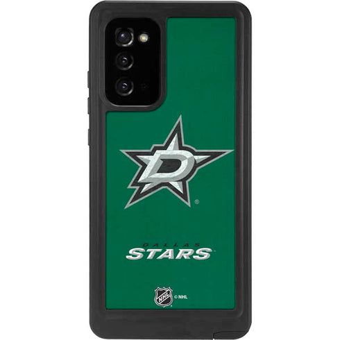 NHL Dallas Stars Distressed Galaxy Note20 5G Waterproof Case