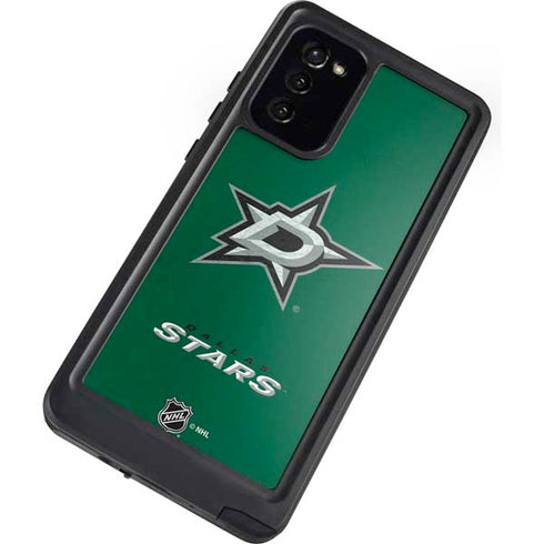 NHL Dallas Stars Distressed Galaxy Note20 5G Waterproof Case