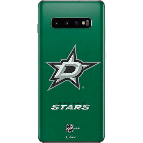 NHL Dallas Stars Distressed Galaxy S10 Plus Skin