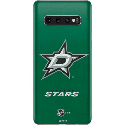 NHL Dallas Stars Distressed Galaxy S10 Skin