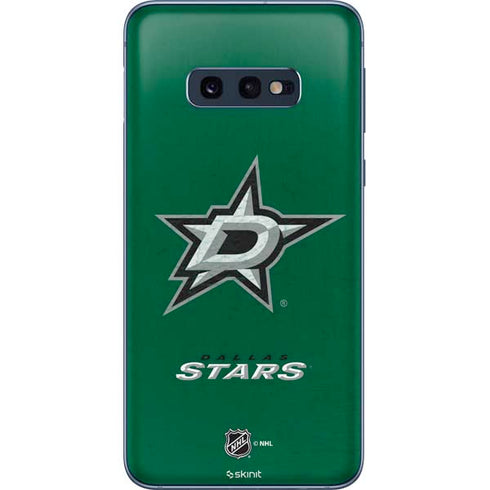 NHL Dallas Stars Distressed Galaxy S10e Skin