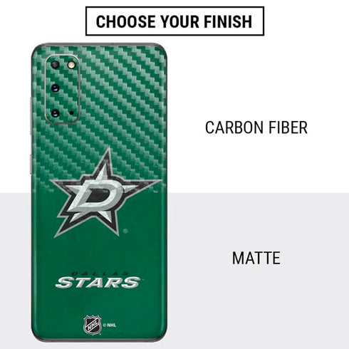 NHL Dallas Stars Distressed Galaxy S20 Skin