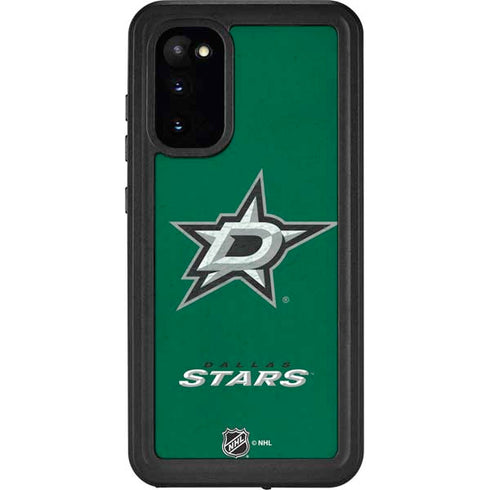 NHL Dallas Stars Distressed Galaxy S20 Waterproof Case