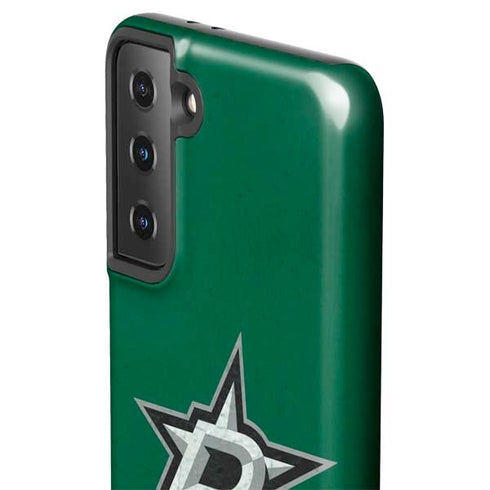 NHL Dallas Stars Distressed Galaxy S21 FE Pro Case