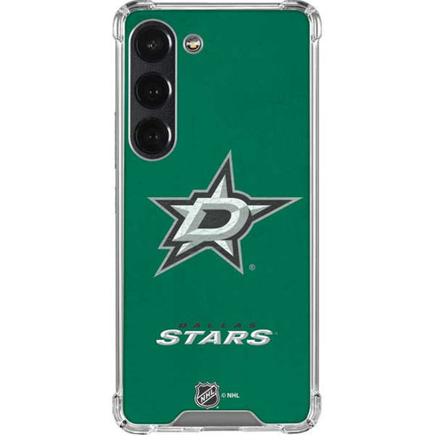 NHL Dallas Stars Distressed Galaxy S23 Clear Case
