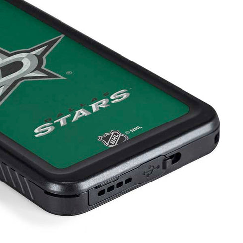 NHL Dallas Stars Distressed Galaxy S23 Waterproof Case