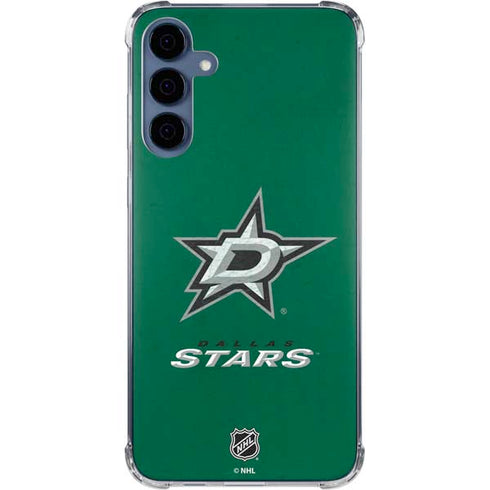 NHL Dallas Stars Distressed Galaxy S24 Clear Case