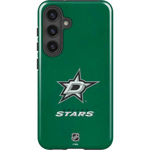 NHL Dallas Stars Distressed Galaxy S24 Impact Case