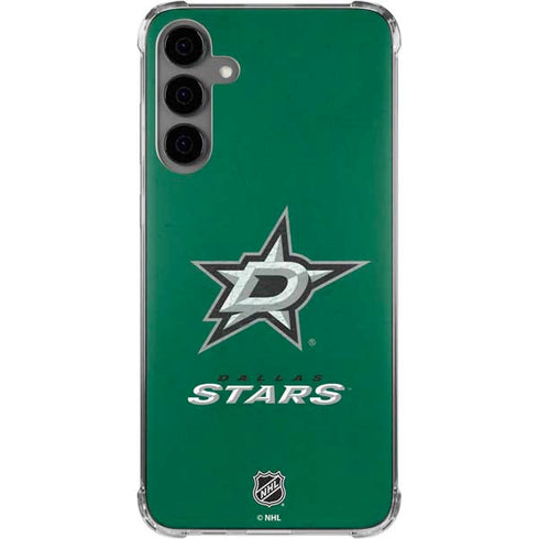 NHL Dallas Stars Distressed Galaxy S24 Plus Clear Case