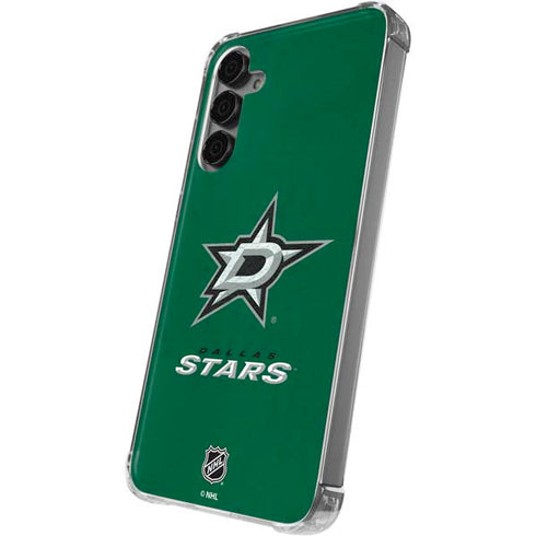 NHL Dallas Stars Distressed Galaxy S24 Plus Clear Case