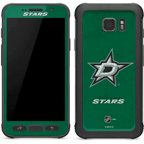 NHL Dallas Stars Distressed Galaxy S7 Active Skin