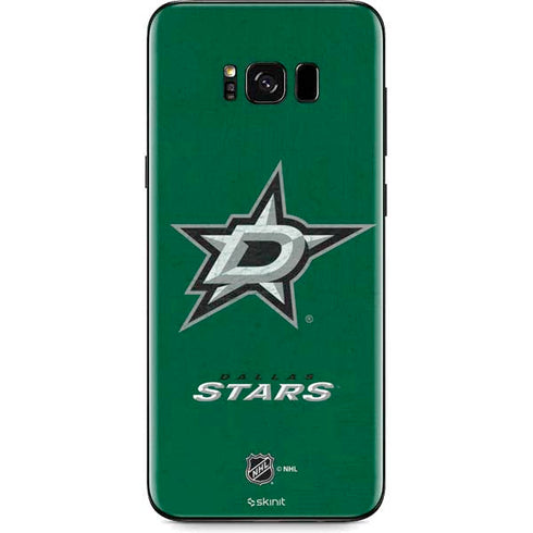 NHL Dallas Stars Distressed Galaxy S8 Skin