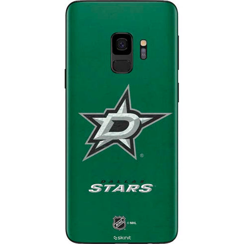 NHL Dallas Stars Distressed Galaxy S9 Skin