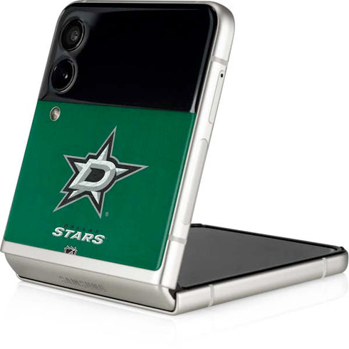 NHL Dallas Stars Distressed Galaxy Z Flip3 5G Skin